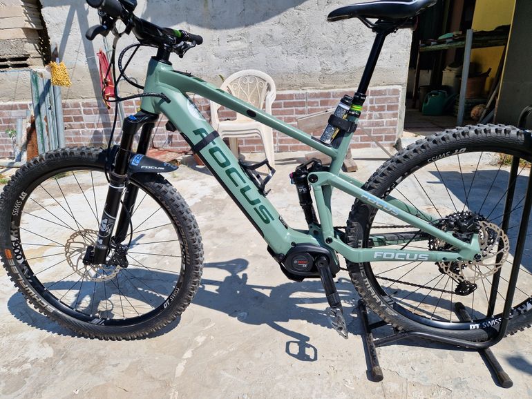 Used Focus Ethron 2 6.9 2021 Mountainbike, Green — image 3 of 4