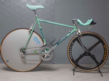 Bianchi, BIANCHI CRONO UCI BANDIT 28"/26" PROTOTIPO C RECORD