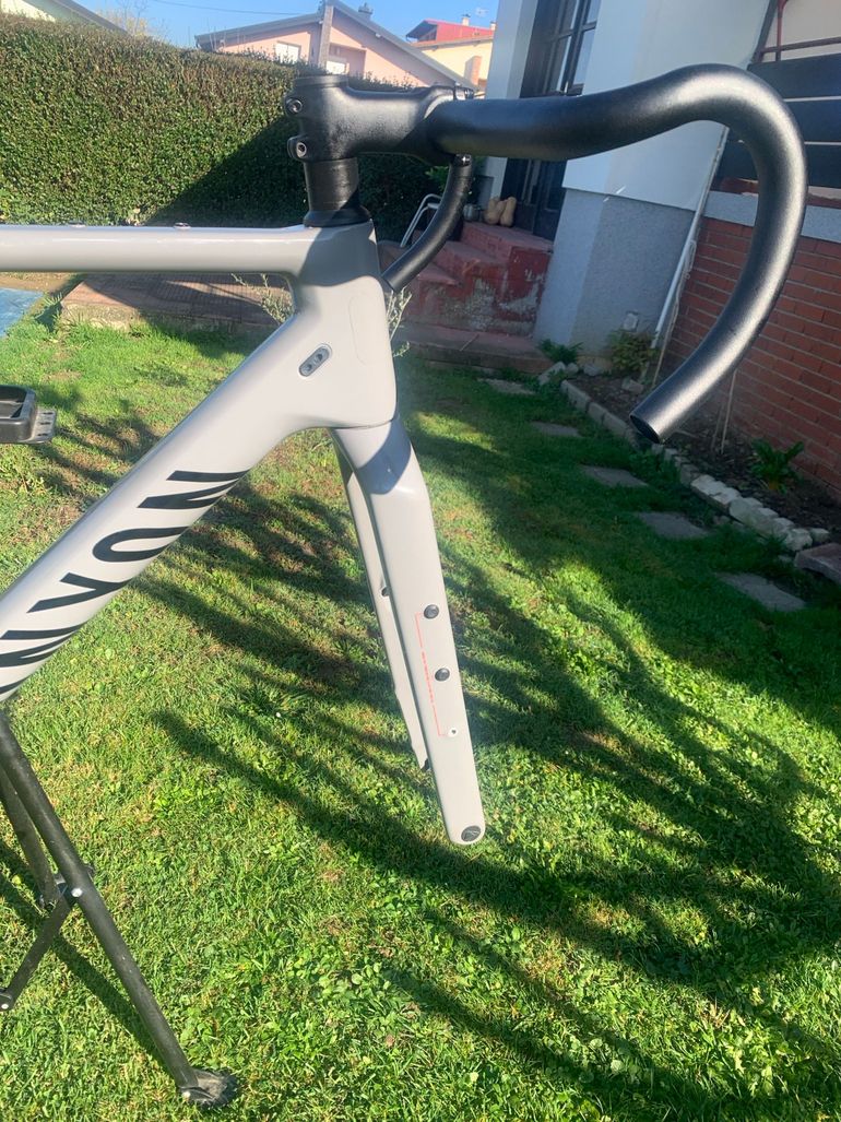 Used Canyon Grizl CF SL 7 2022 Frameset 2022 Road & Gravel, Hellgrau — image 20 of 28