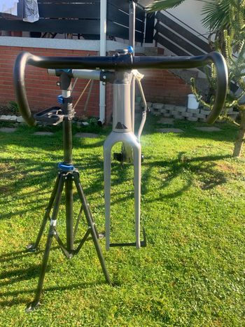 Used Canyon Grizl CF SL 7 2022 Frameset 2022 Road & Gravel, Hellgrau — image 10 of 28