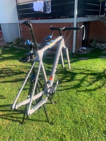 Used Canyon Grizl CF SL 7 2022 Frameset 2022 Road & Gravel, Hellgrau — image 22 of 28