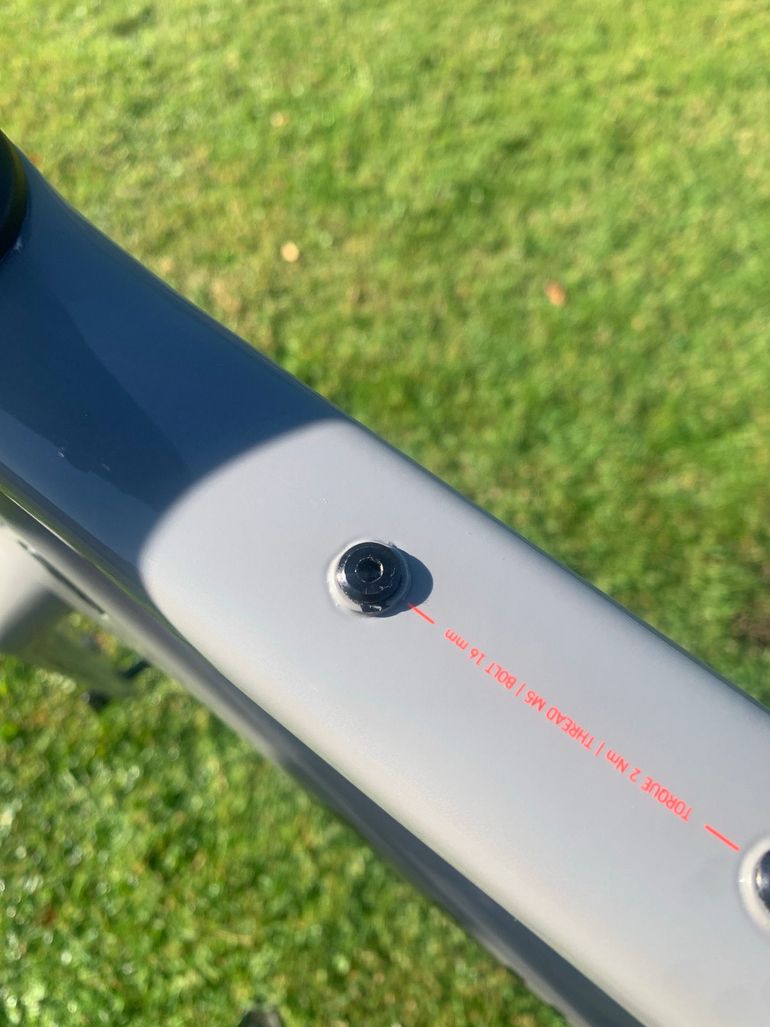 Used Canyon Grizl CF SL 7 2022 Frameset 2022 Road & Gravel, Hellgrau — image 28 of 28