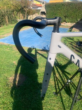 Used Canyon Grizl CF SL 7 2022 Frameset 2022 Road & Gravel, Hellgrau — image 5 of 28