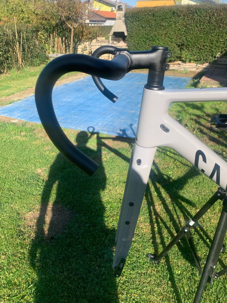 Used Canyon Grizl CF SL 7 2022 Frameset 2022 Road & Gravel, Hellgrau — image 5 of 28
