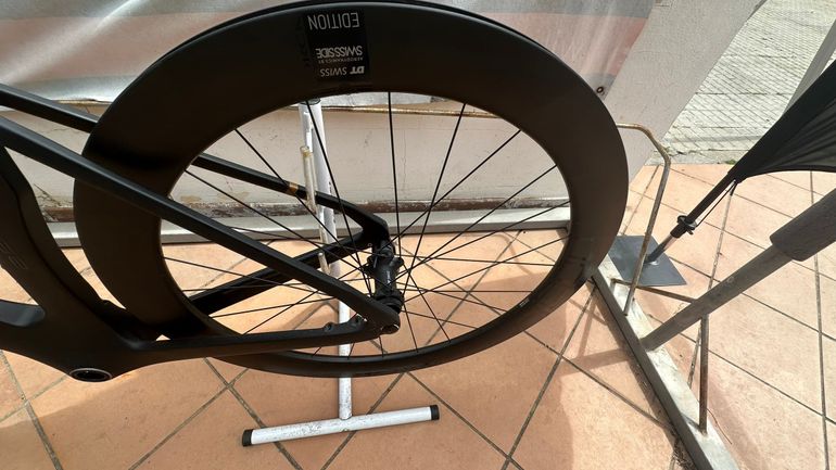 Used Storck Aerfast3 Pro Disc SRAM Force AXS 2x12 2022 Frameset 2022 Road & Gravel, Black — image 6 of 17