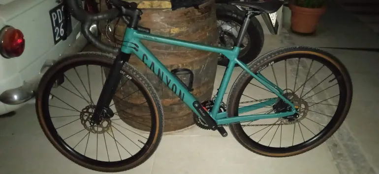 Used Canyon Grail 6 2022 Road & Gravel, Green — image 3 of 6