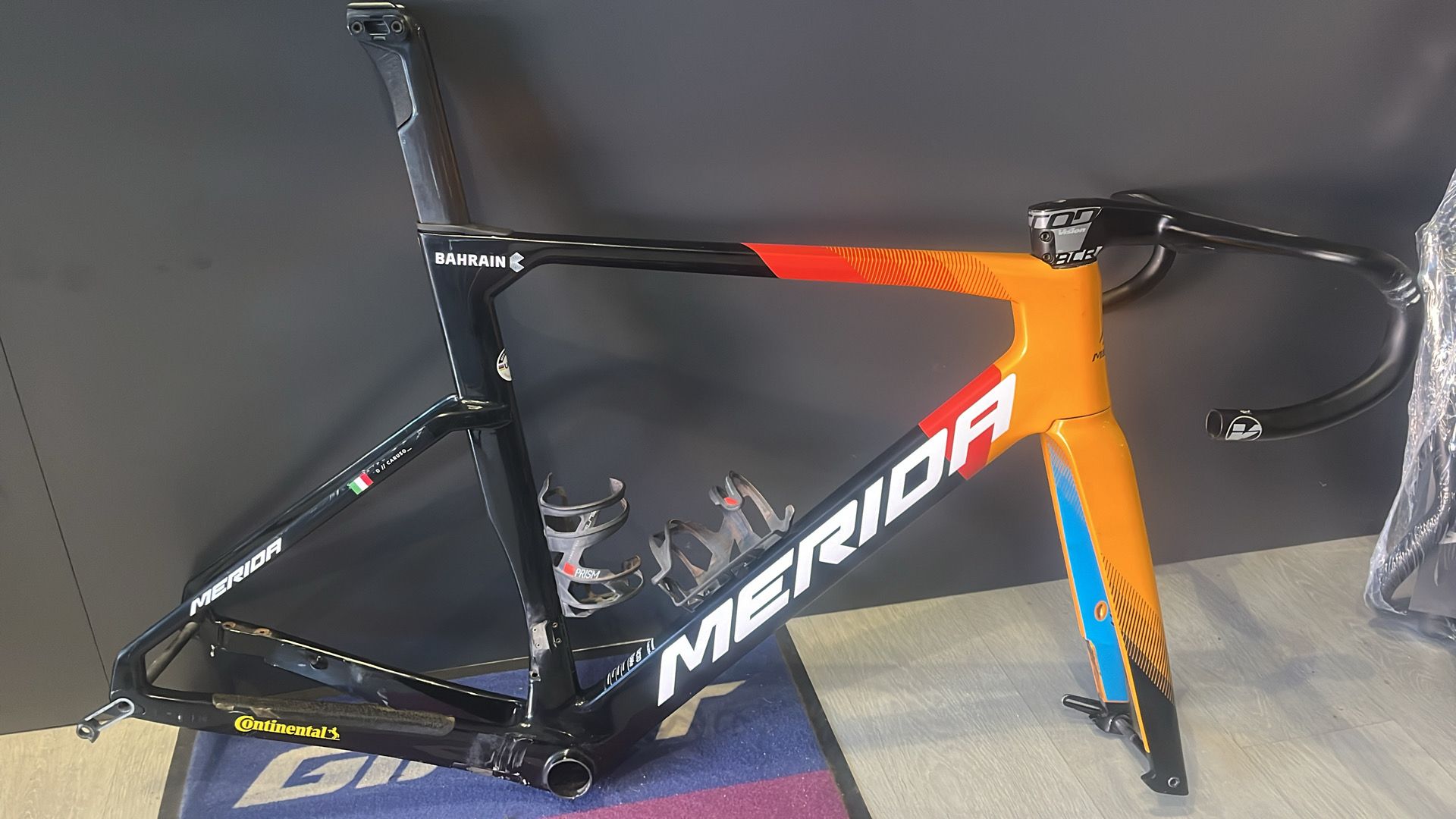 パーツ MERIDA REACTO TEAME 2024】REACTO TEAM FRAME SET（2024 リアクト チーム フレーム セット