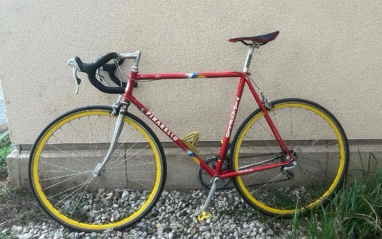 Gebrauchtes Pinarello Asolo 1997 Road & Gravel, Rot — Bild 4 von 4