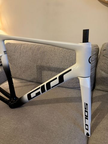 GIRS Solo Frameset 2025 Road & Gravel de segunda mano, Blanco — imagen 2 de 8