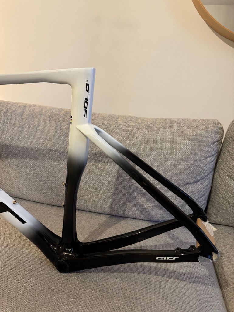 Used GIRS Solo Frameset 2025 Road & Gravel, White — image 6 of 8