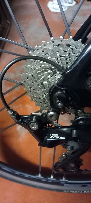 Gebrauchtes Bianchi Sprint 105 2021 2021 Road & Gravel, Schwarz — Bild 3 von 7