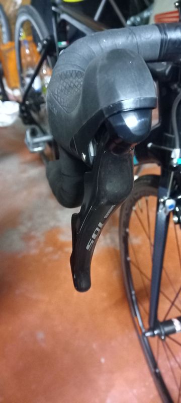 Gebrauchtes Bianchi Sprint 105 2021 2021 Road & Gravel, Schwarz — Bild 7 von 7
