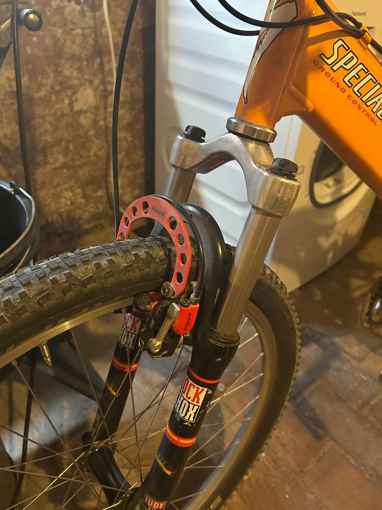 Used Specialized Ground Control FSR Competition 1998 Mountainbike, Orange — image 3 of 5