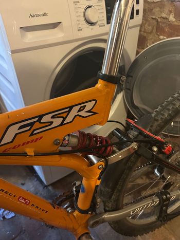 Used Specialized Ground Control FSR Competition 1998 Mountainbike, Orange — image 2 of 5