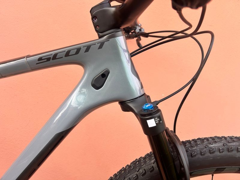 Used Scott Telaio Scale 910 Frameset 2021 Mountainbike, Light Gray — image 8 of 11