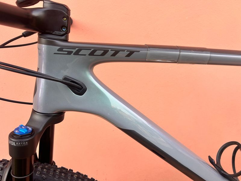 Used Scott Telaio Scale 910 Frameset 2021 Mountainbike, Light Gray — image 5 of 11