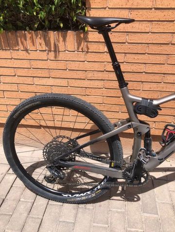 Used Scott Spark SRAM GX 2020 Mountainbike, Light Gray — image 2 of 3