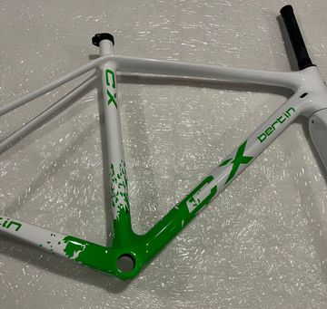 Used Bertin Cx Frameset Cyclo-cross Frameset 2023 Road & Gravel, White — image 2 of 5