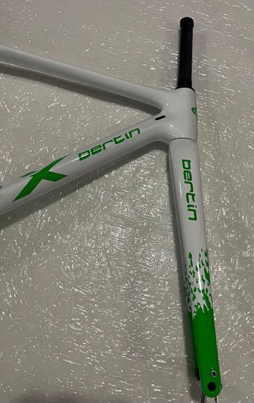 Used Bertin Cx Frameset Cyclo-cross Frameset 2023 Road & Gravel, White — image 3 of 5