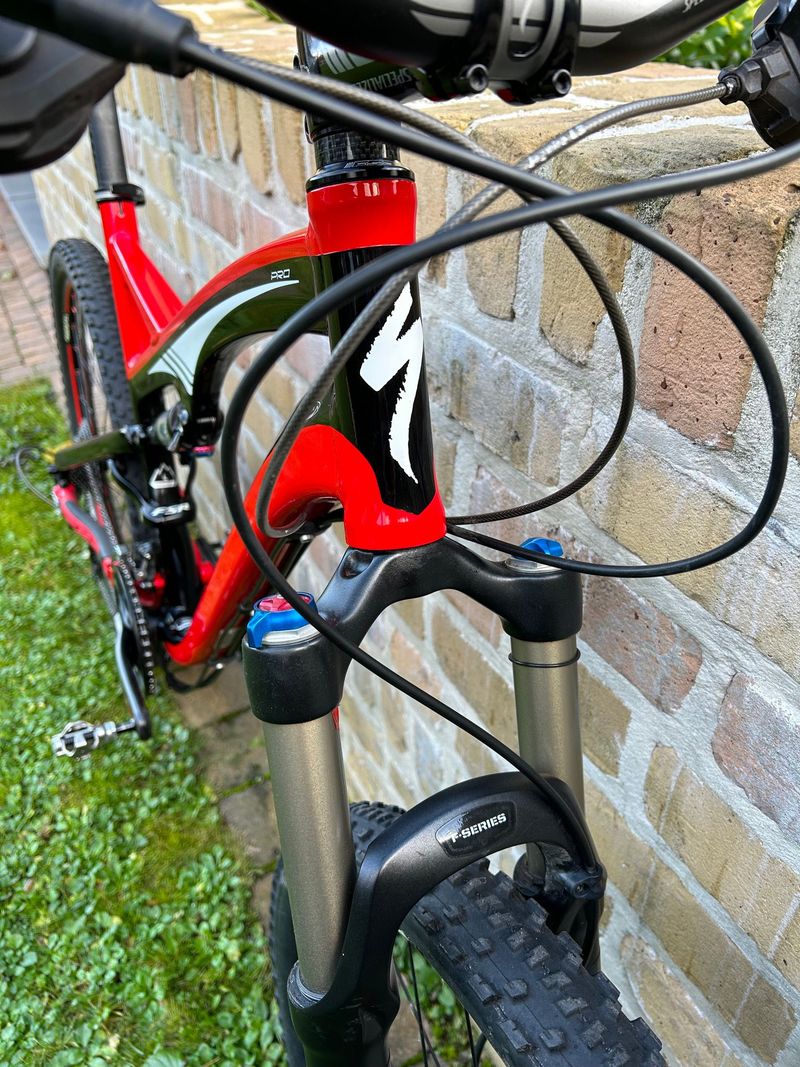 Used Specialized FSRxc Pro 2010 2010 Mountainbike, Red, 26 — image 3 of 23