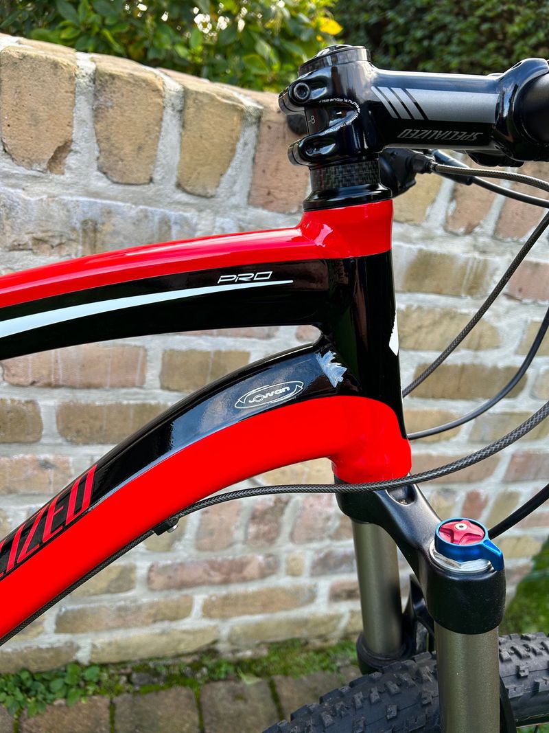 Used Specialized FSRxc Pro 2010 2010 Mountainbike, Red, 26 — image 11 of 23