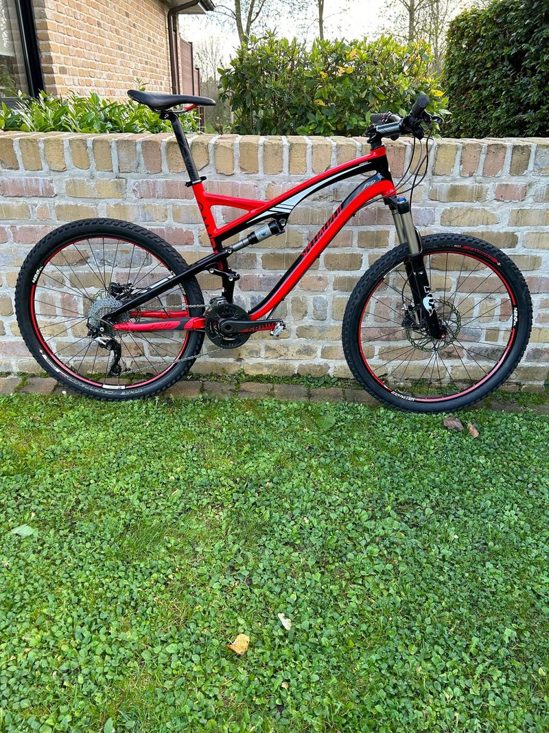 Used Specialized FSRxc Pro 2010 2010 Mountainbike, Red, 26 — image 1 of 23