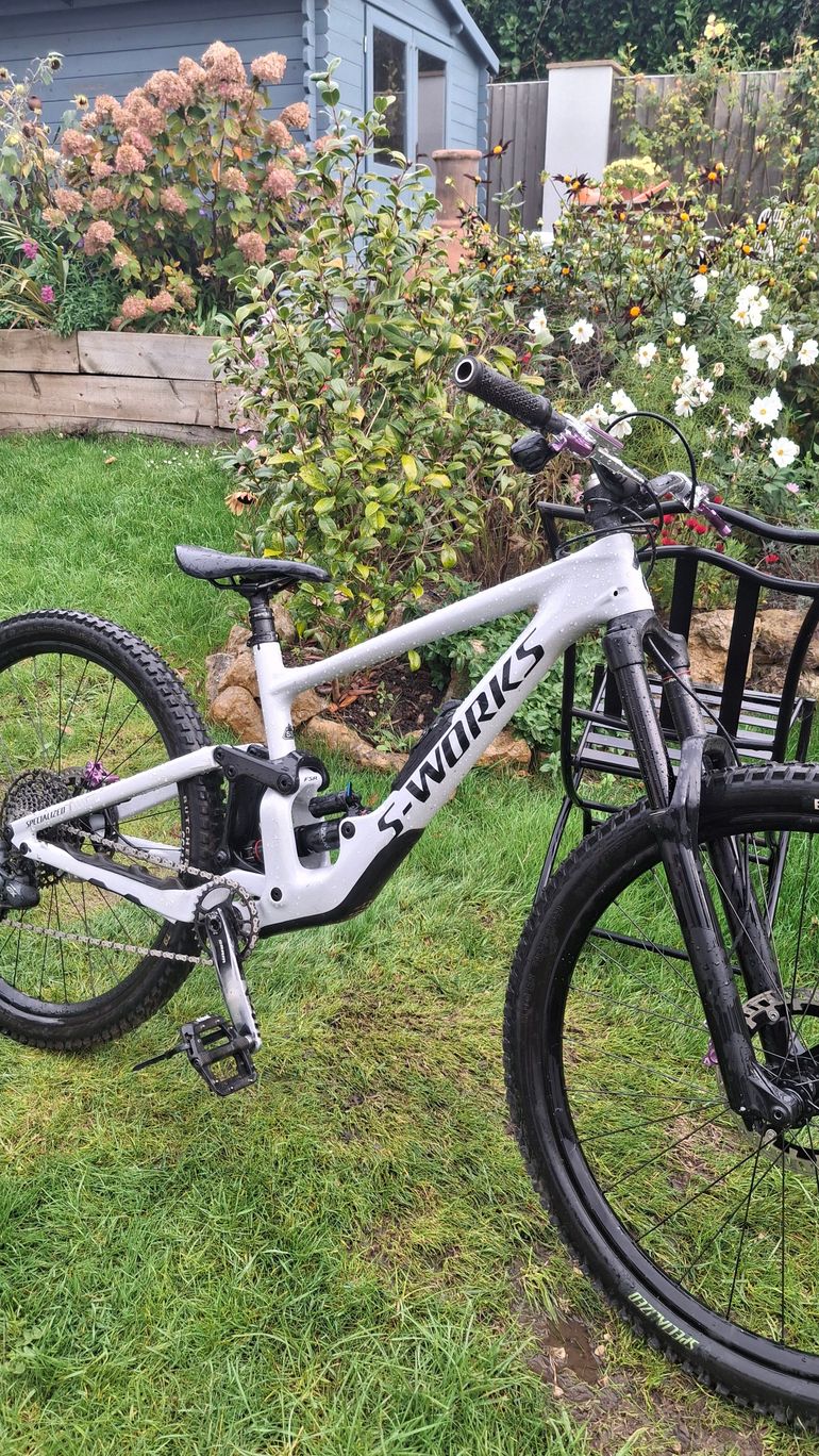 Used Specialized Enduro SRAM X01 Eagle AXS 2020 Mountainbike, Gris claro — image 2 of 6