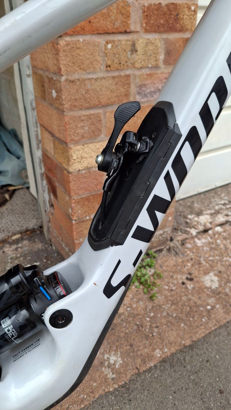 Used Specialized Enduro SRAM X01 Eagle AXS 2020 Mountainbike, Gris claro — image 5 of 6