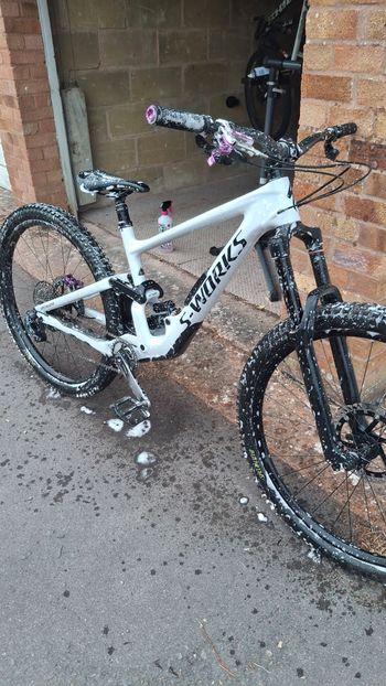 Used Specialized Enduro SRAM X01 Eagle AXS 2020 Mountainbike, Gris claro — image 6 of 6