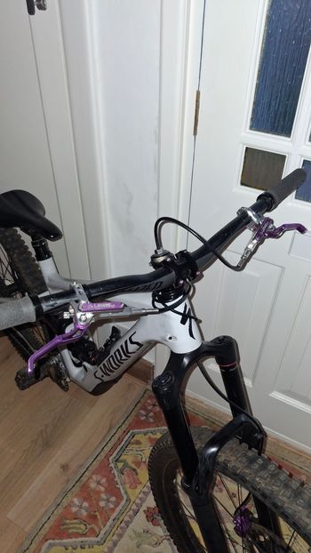 Used Specialized Enduro SRAM X01 Eagle AXS 2020 Mountainbike, Gris claro — image 3 of 6