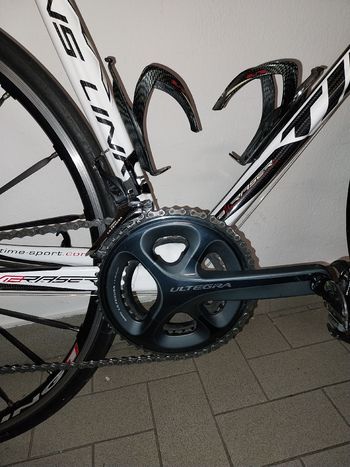 Used Time VRS Vibraser 2012 2012 Road & Gravel, Blanco — image 4 of 7