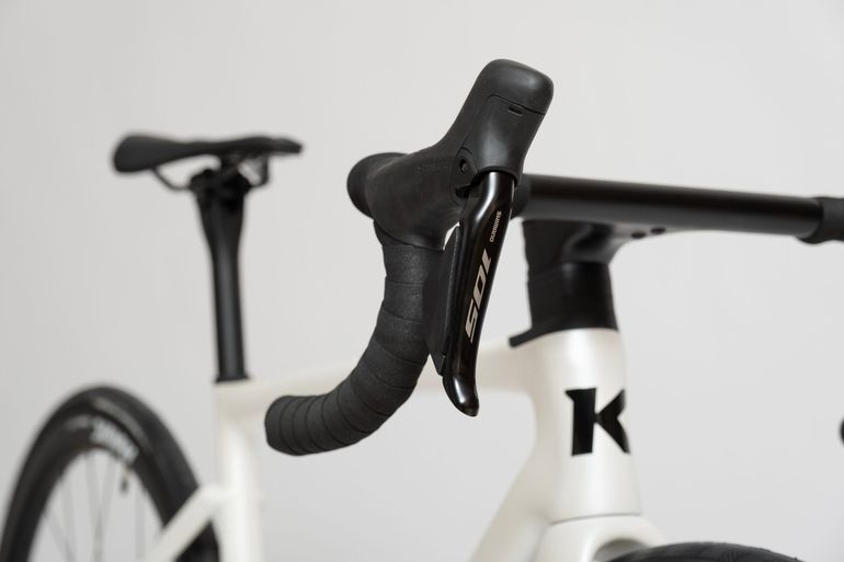 Used KDNS N1 - 105 Di2 2025 Road & Gravel, White — image 2 of 14