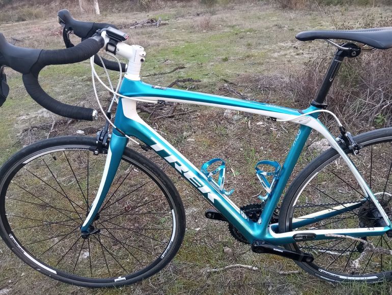 Used Trek Domane 4.3 Triple 2014 2014 Road & Gravel, Blue — image 14 of 19