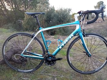 Used Trek Domane 4.3 Triple 2014 2014 Road & Gravel, Blue — image 1 of 19