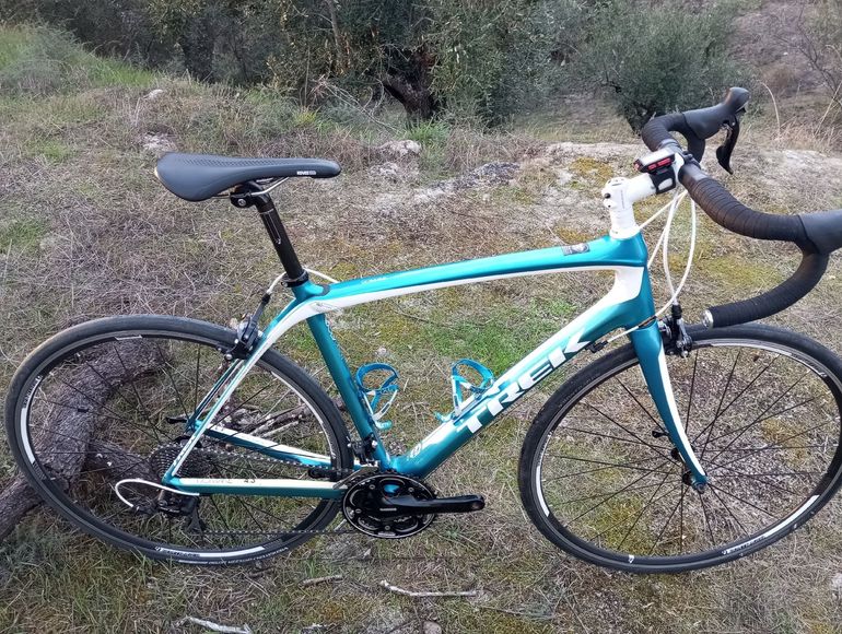 Used Trek Domane 4.3 Triple 2014 2014 Road & Gravel, Blue — image 2 of 19
