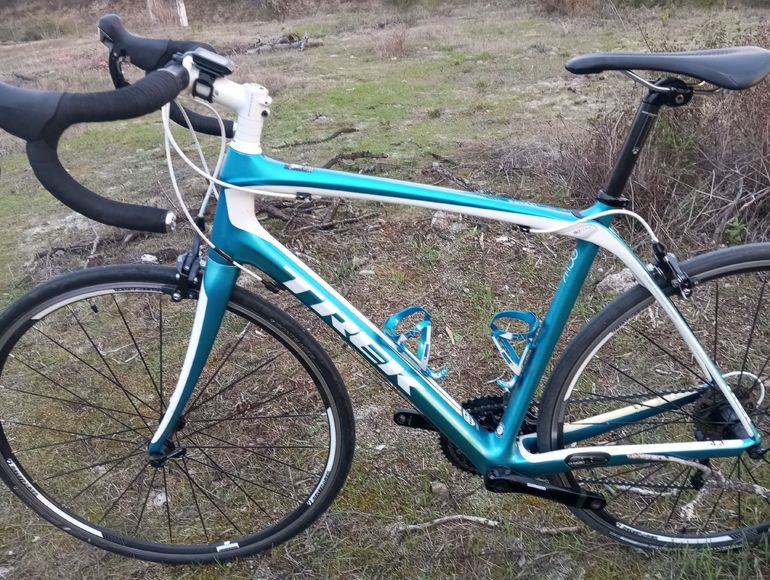 Used Trek Domane 4.3 Triple 2014 2014 Road & Gravel, Blue — image 13 of 19