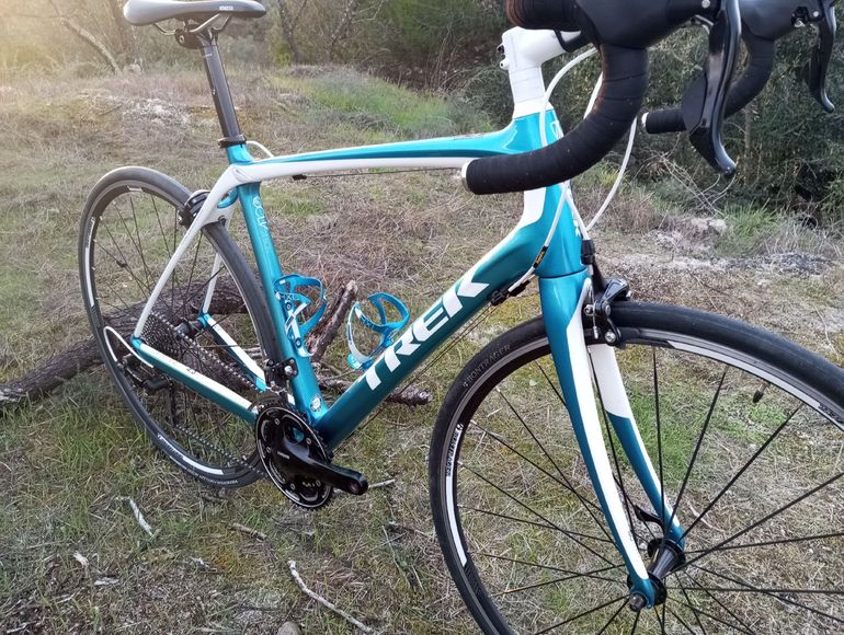 Used Trek Domane 4.3 Triple 2014 2014 Road & Gravel, Blue — image 7 of 19