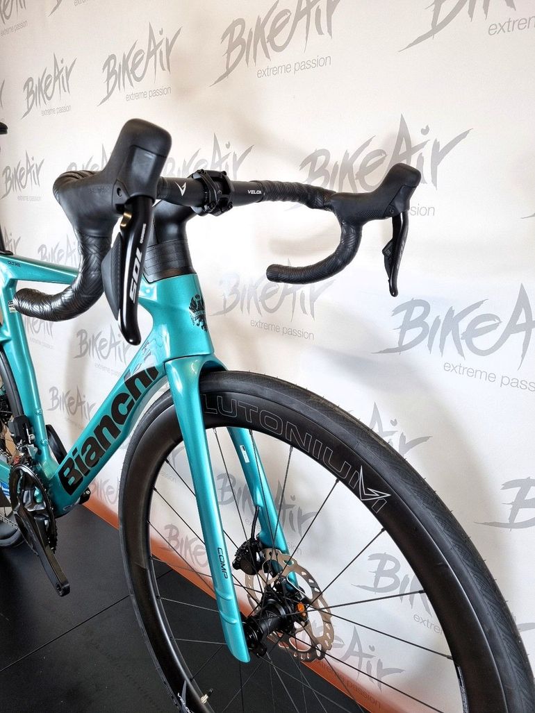 Gebrauchtes Bianchi Oltre Comp 105 Di2 Celeste Metallico Tg 53 2026 Road & Gravel, Blau — Bild 5 von 6