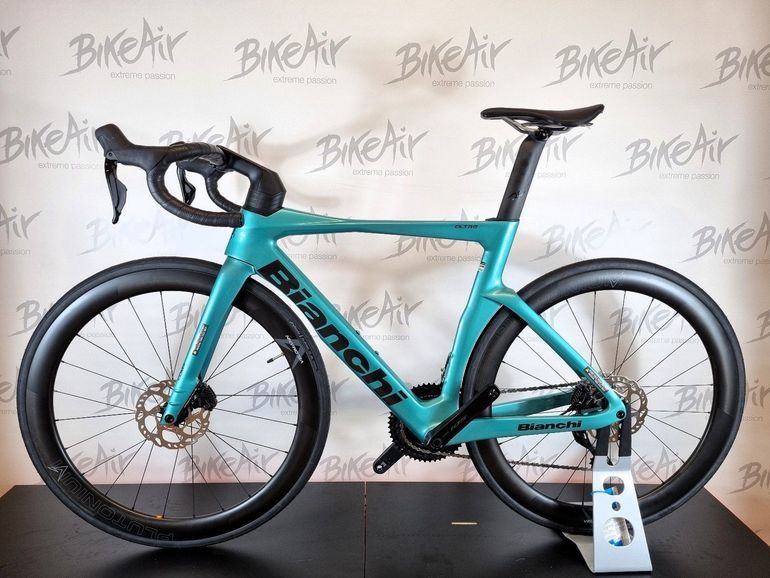 Gebrauchtes Bianchi Oltre Comp 105 Di2 Celeste Metallico Tg 53 2026 Road & Gravel, Blau — Bild 2 von 6