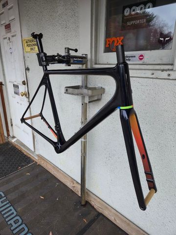 Used Open MIN.D Frameset 2022 Road & Gravel, Black — image 10 of 11