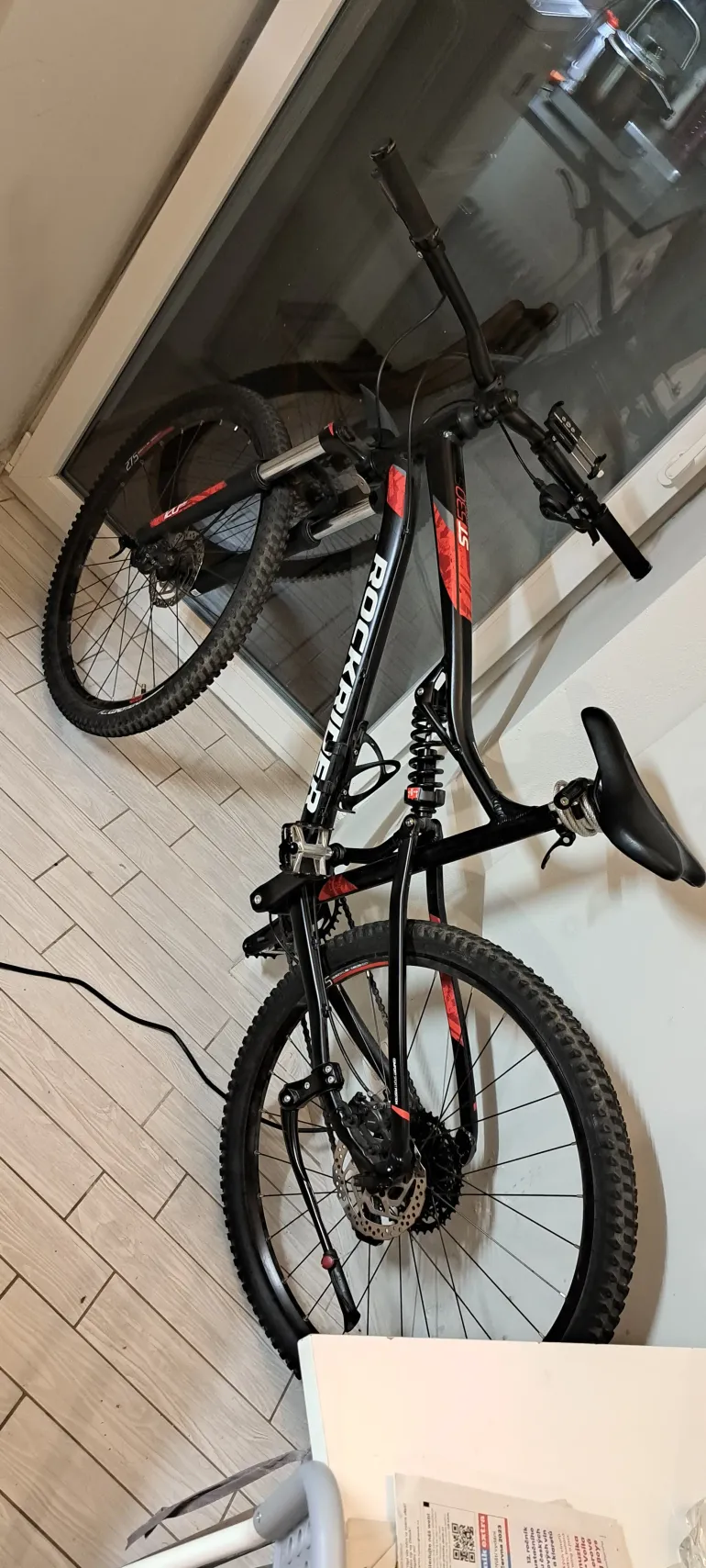 Used ROCKRIDER 27.5" MTB ST 530 S 2021 Mountainbike, Black — image 3 of 3