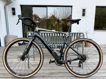 Used Cannondale Topstone Carbon 1 RLE 2022 2022 Road & Gravel, Black — image 1 of 9