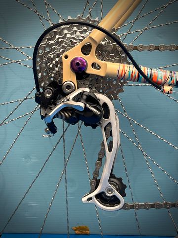Used DARIO PEGORETTI CUSTOM MTB NOS 2013 Mountainbike, Blue — image 26 of 40