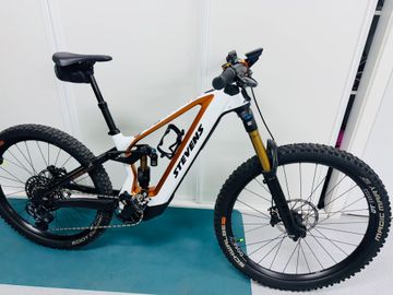 Gebrauchtes Stevens E-inception SRAM GX Eagle AXS 2024 Mountainbike, Weiß — Bild 2 von 4