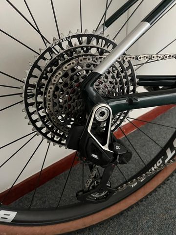 Used Mondraker Podium Sram Eagle Transmission XX SL 2023 Mountainbike, Green — image 5 of 5