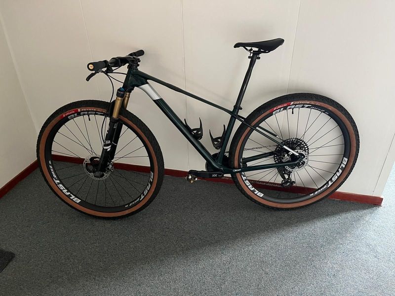 Used Mondraker Podium Sram Eagle Transmission XX SL 2023 Mountainbike, Green — image 3 of 5