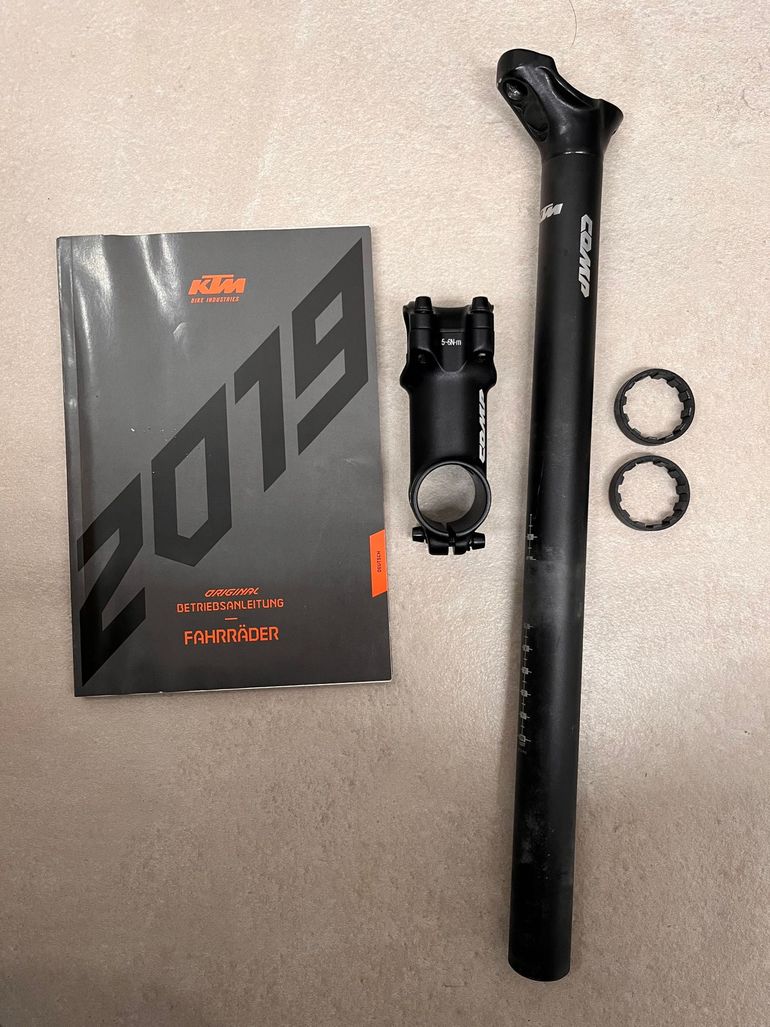 Used KTM ULTRA 1964 COMP Ruote Da 29 Taglia S 2019 Mountainbike, Black — image 10 of 10