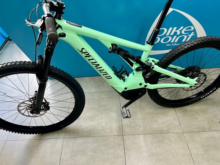 Used Specialized Turbo Levo Alloy 2023 2023 Mountainbike, Green, 29, 27.5 — image 1 of 8