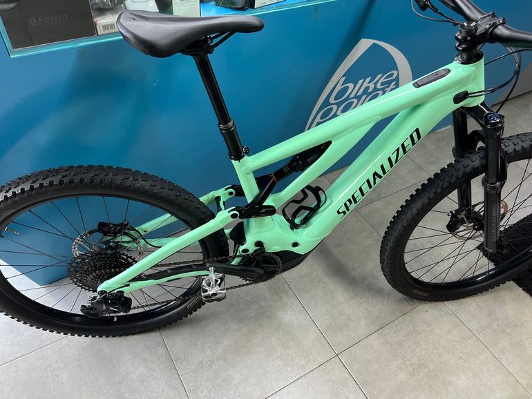 Used Specialized Turbo Levo Alloy 2023 2023 Mountainbike, Green, 29, 27.5 — image 7 of 8