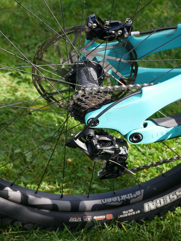 Used YT Industries Tues CORE 4 27 2023 2023 Mountainbike, Blue, 27.5 — image 6 of 7